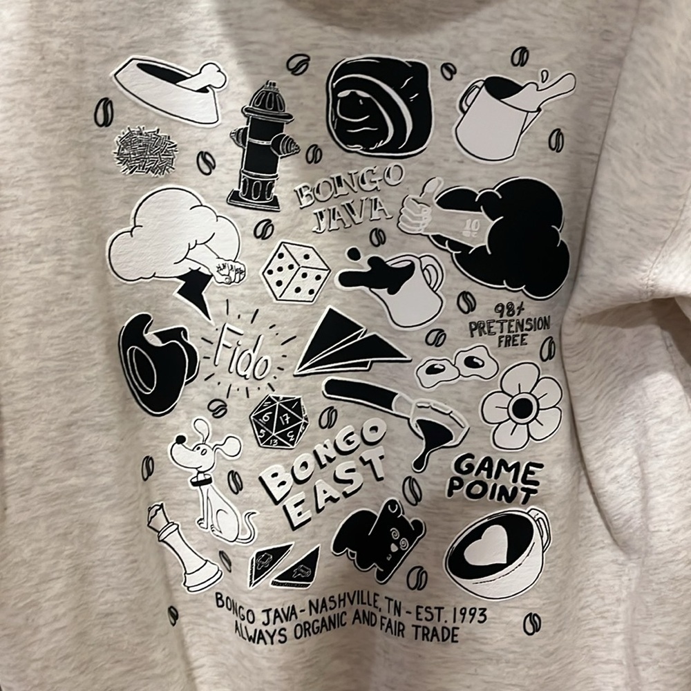 Bongo Java Nashville Sweatshirt, Large - image 4